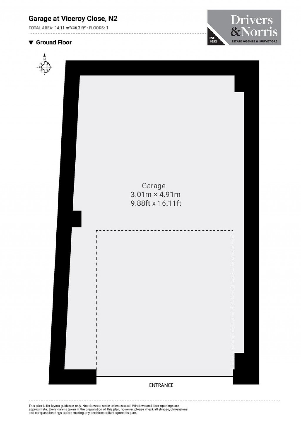 Floorplans For Viceroy Close, East Finchley