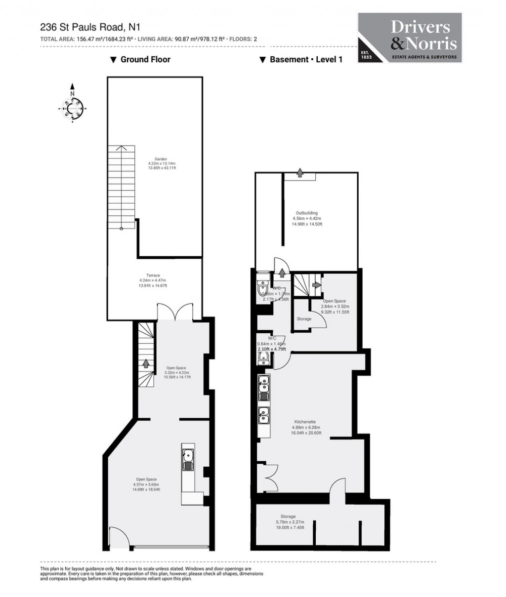 Floorplans For Highbury Corner, islington