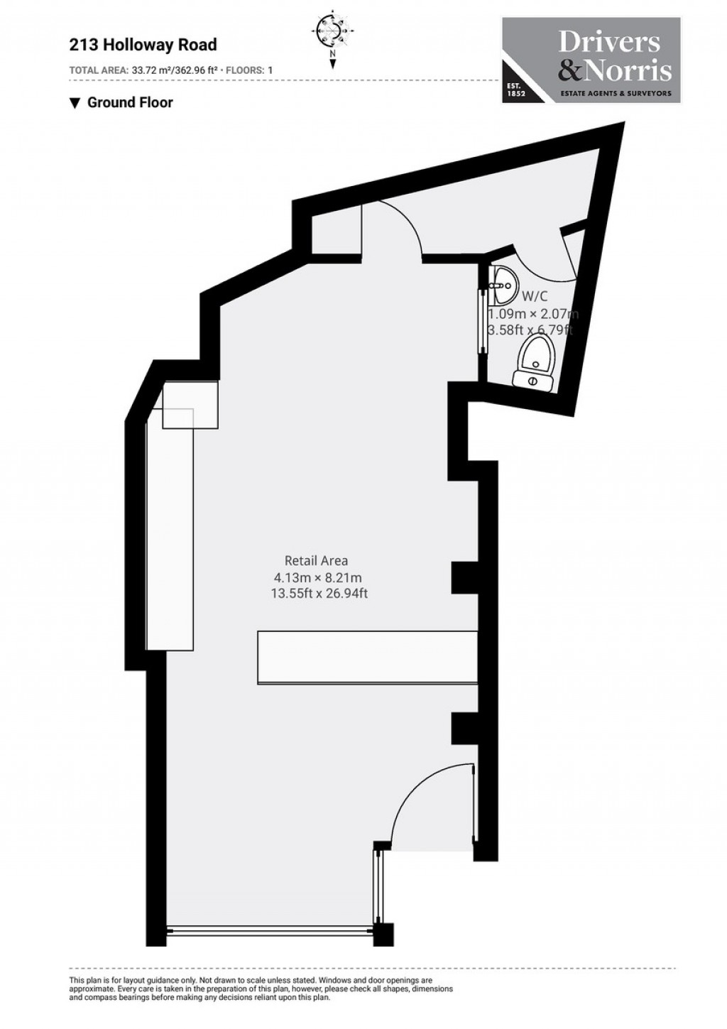 Floorplans For Holloway Road, Islington