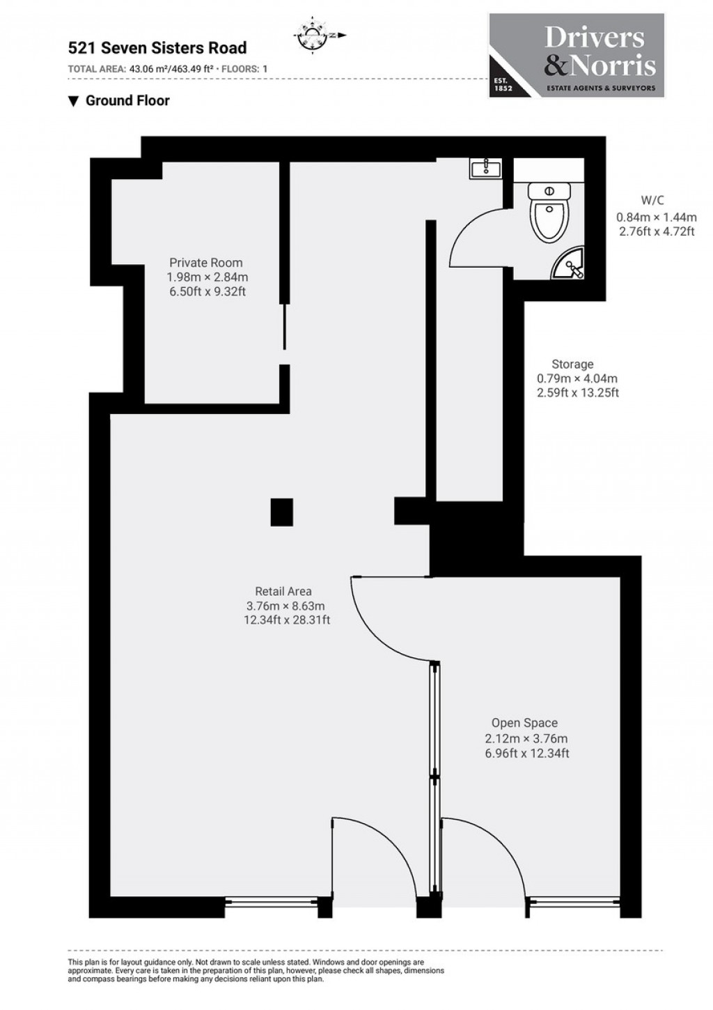 Floorplans For South Tottenham, Haringey, London