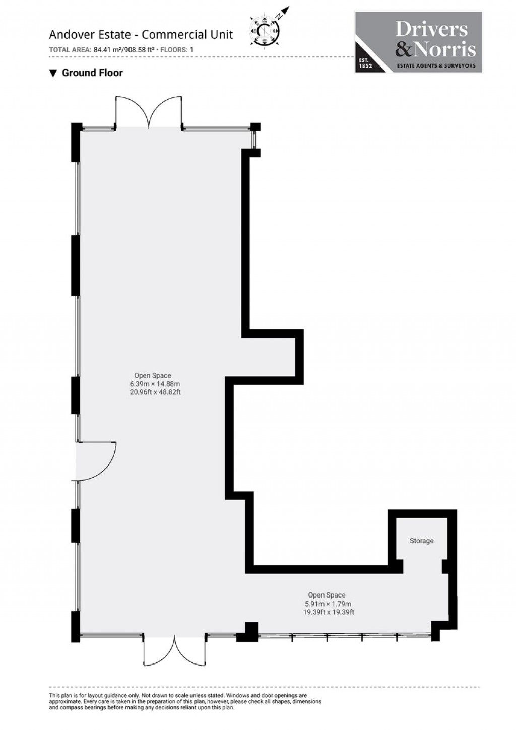 Floorplans For Emily Davison House, Carew Close