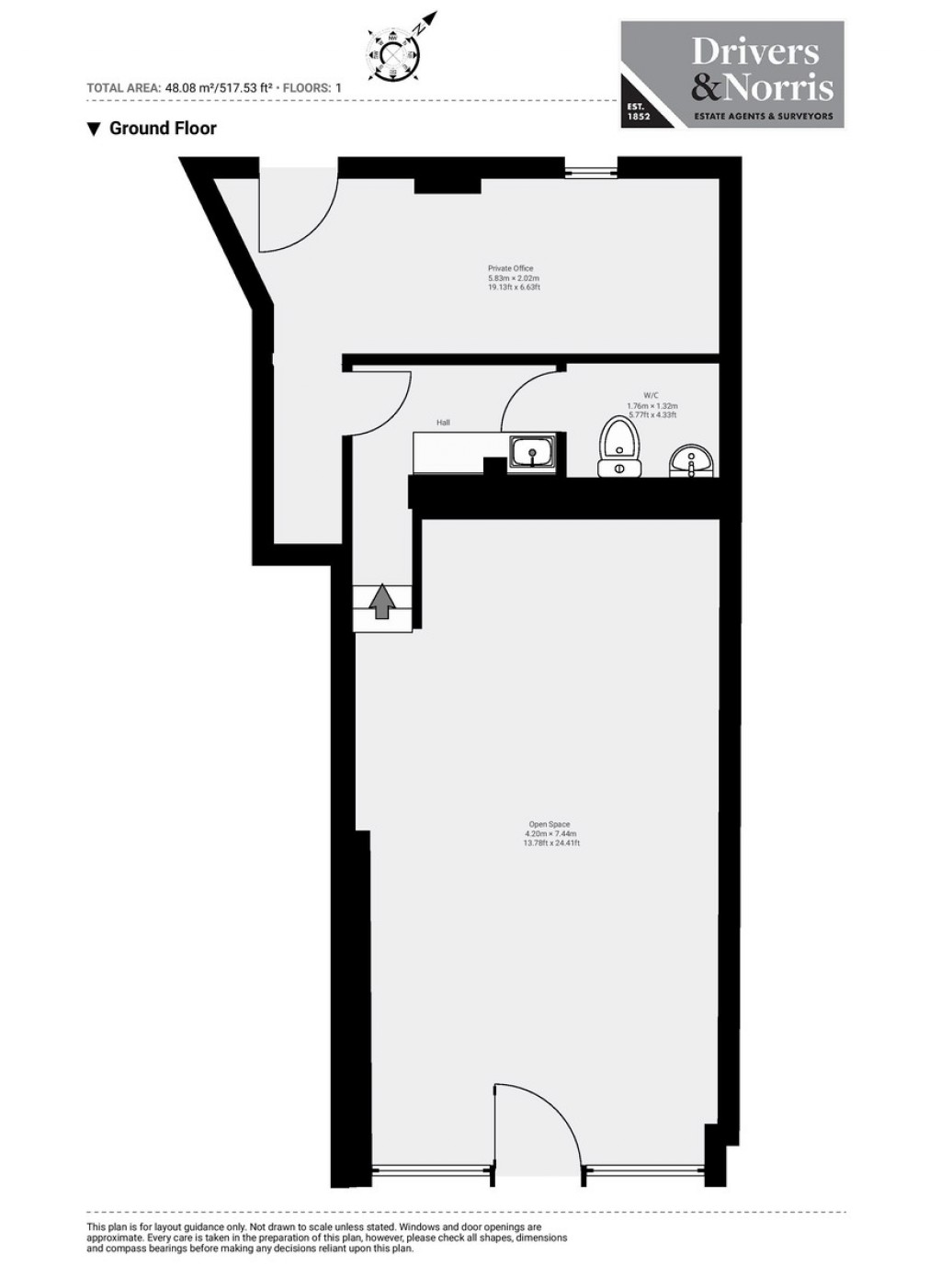 Floorplans For King Henrys Walk, Hackney