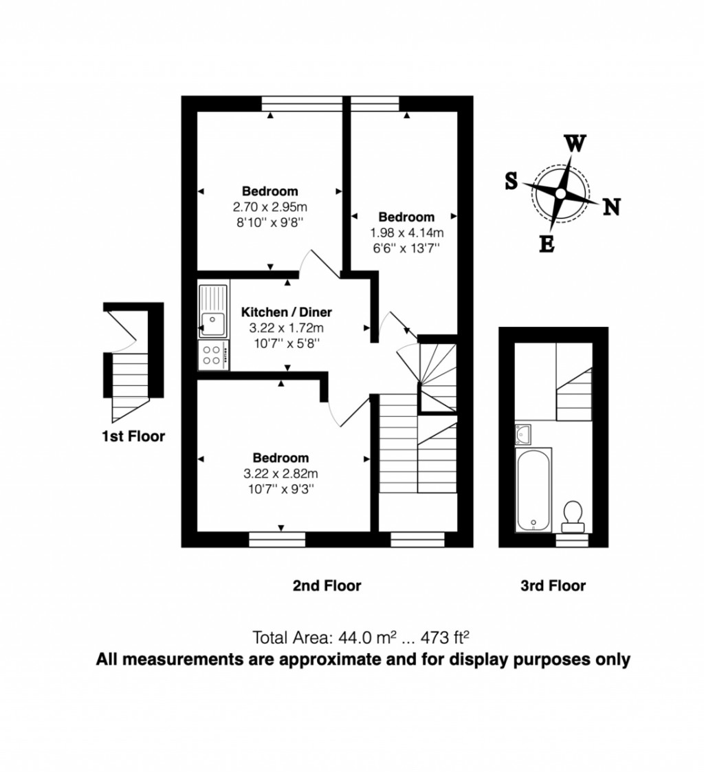Floorplans For Holloway, Islington, London