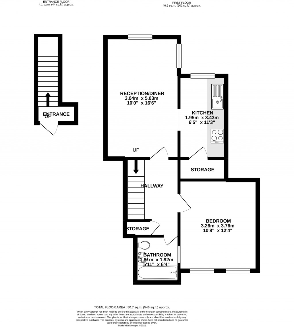 Floorplans For Staveley Close, Holloway, LONDON