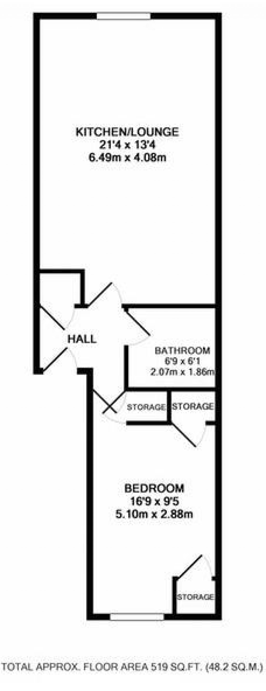 Floorplans For Parkhurst Road, London