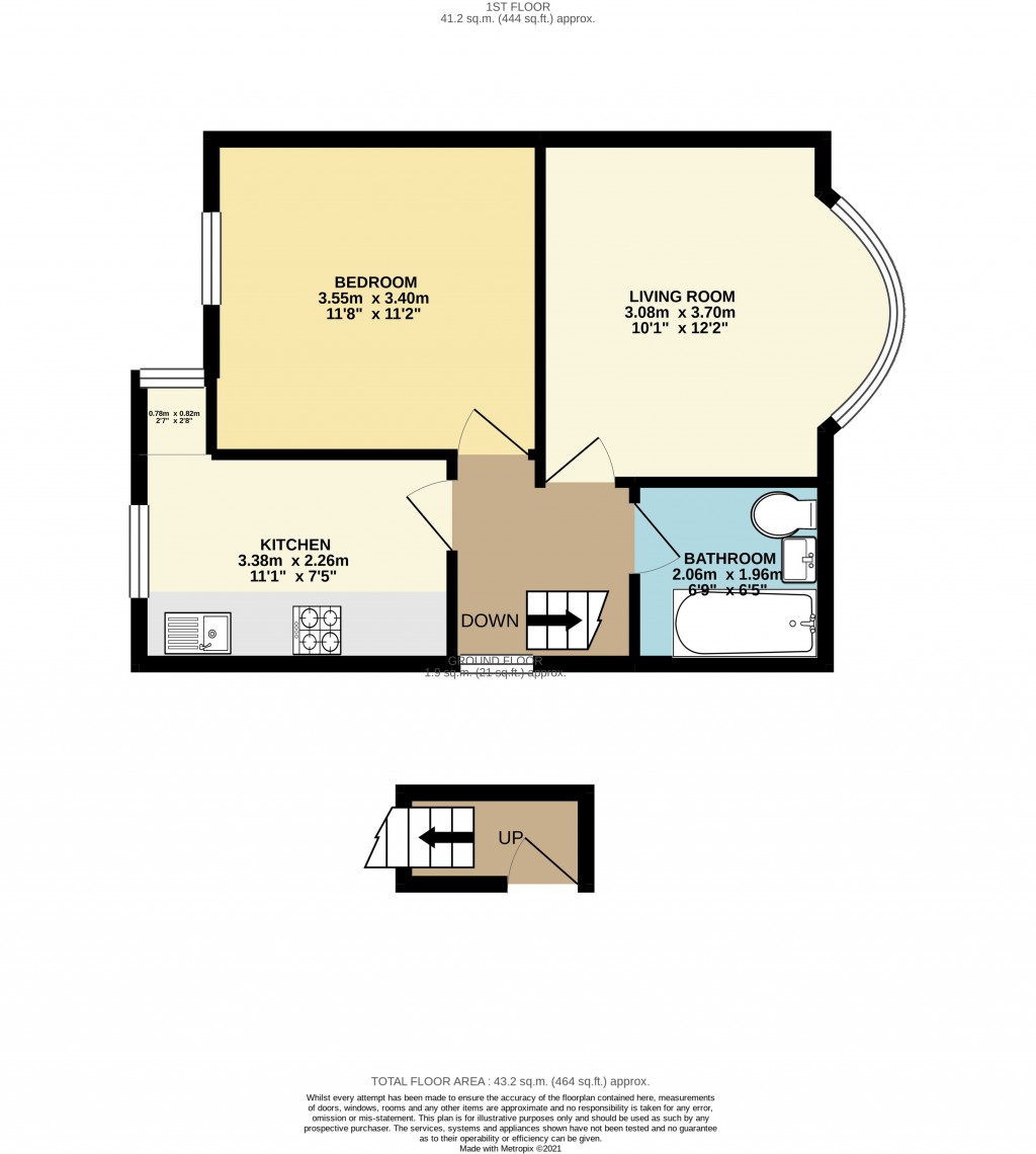 Floorplans For Warlters Close, Holloway, London