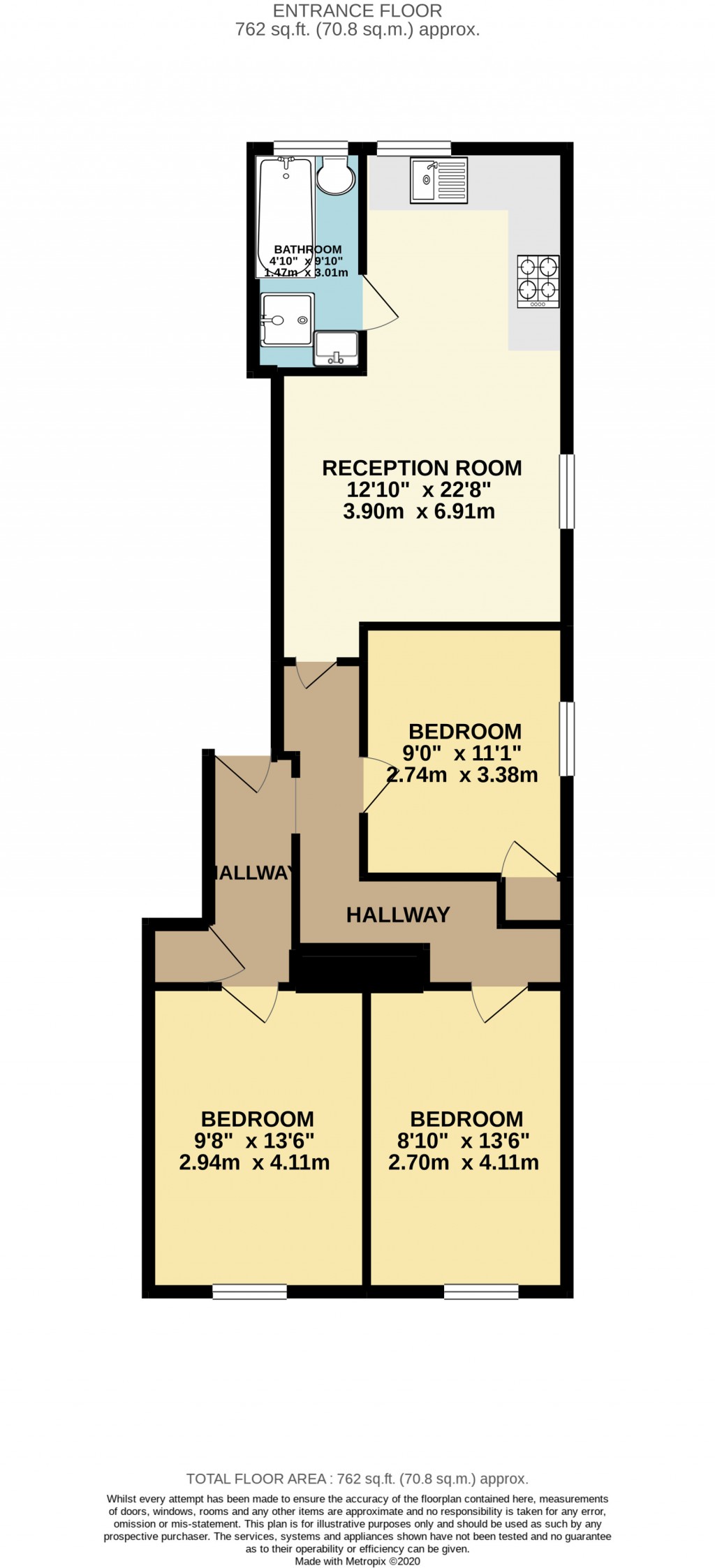 Floorplans For Westbourne Road, Highbury, London