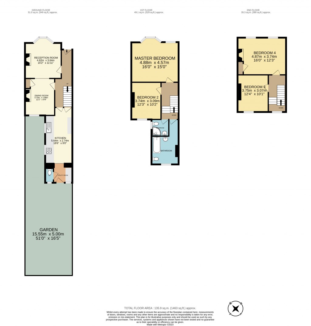 Floorplans For Upper Holloway, London