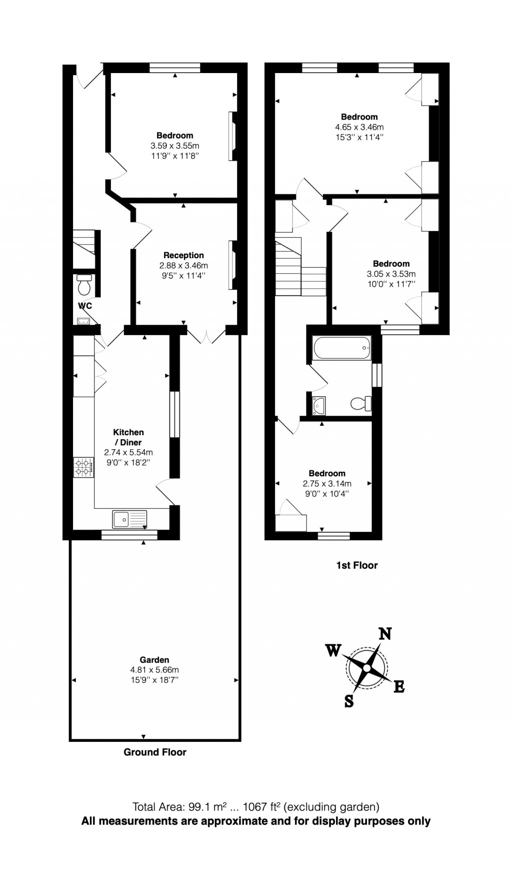Floorplans For Islington, London