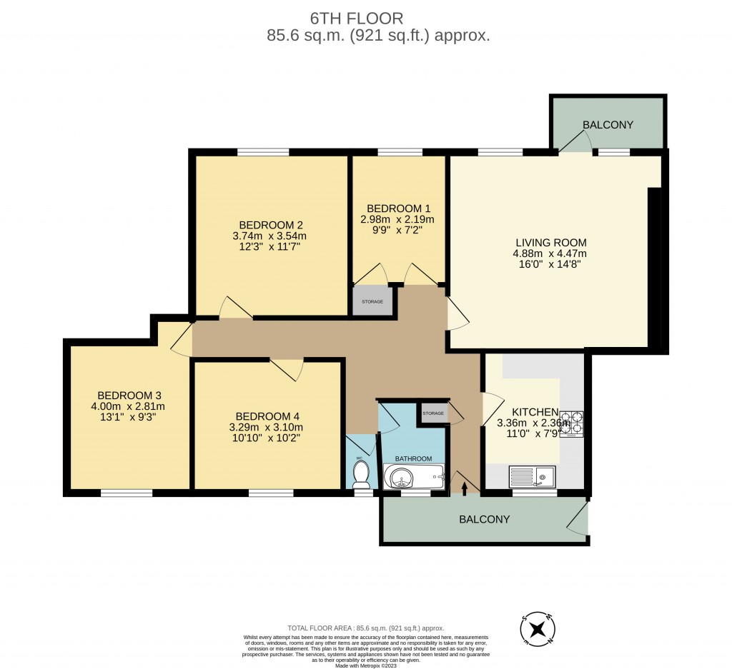 Floorplans For Pancras Road, Camden, London