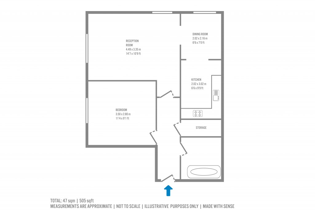 Floorplans For Moriatry Close, Holloway, London
