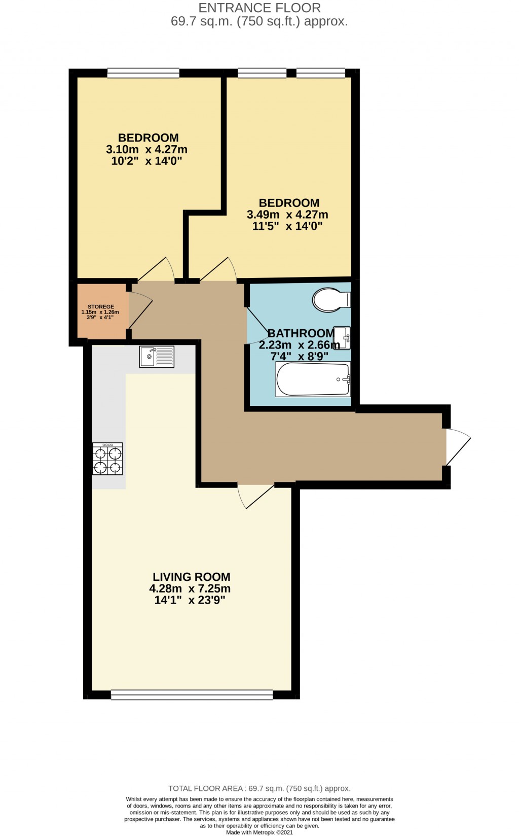 Floorplans For Holloway Road, London