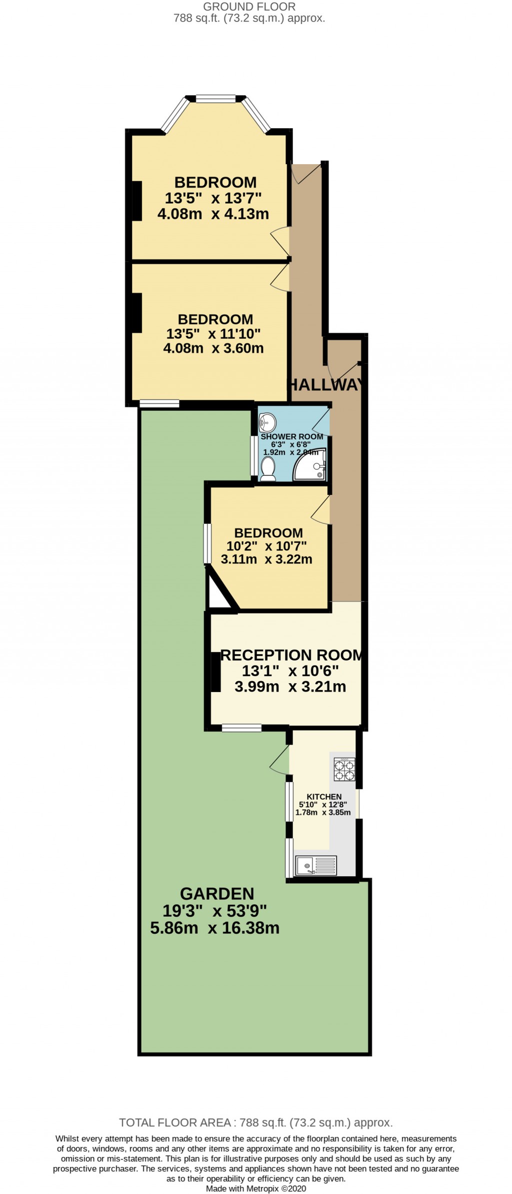 Floorplans For Widdenham Road, Holloway, London