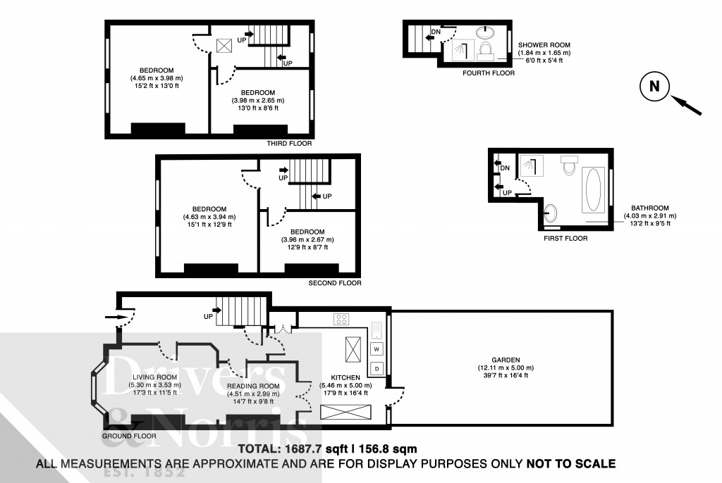 Floorplans For Islington, London