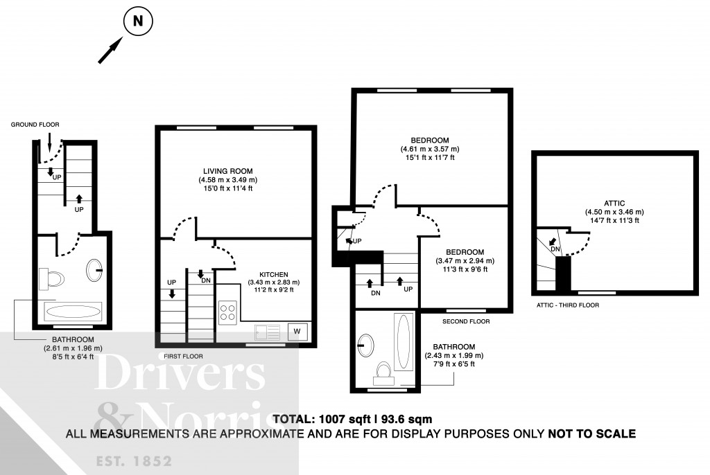 Floorplans For Holloway, Islington, London