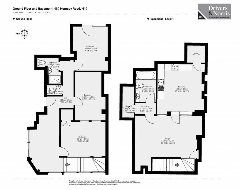 Floorplans For Islington, London