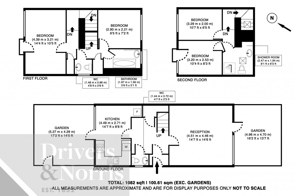 Floorplans For Caledonian Road, Islington, London