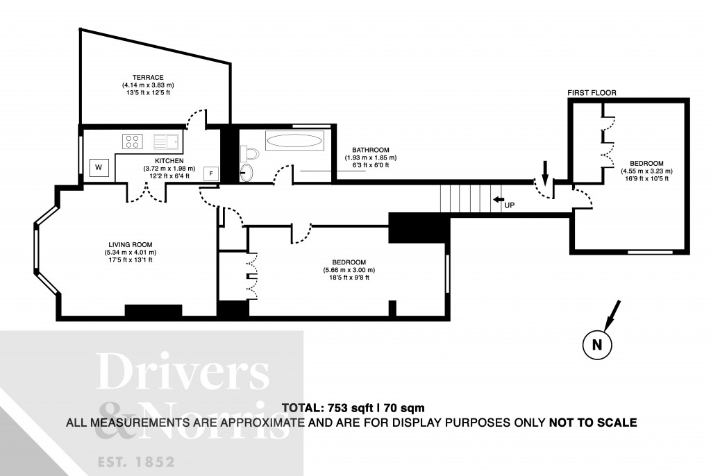 Floorplans For Penn Road, Holloway, London