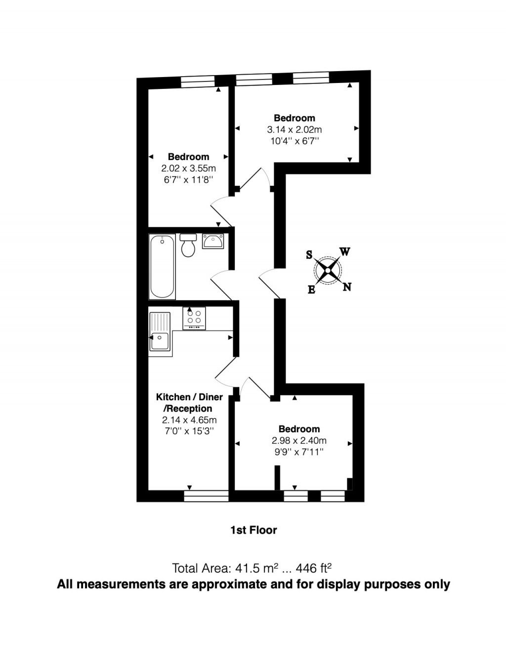 Floorplans For Holloway Road, Holloway, London