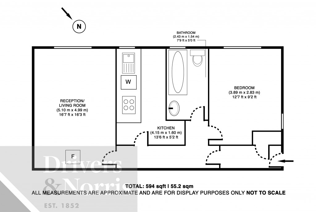 Floorplans For Crescent Road, Crouch End, London