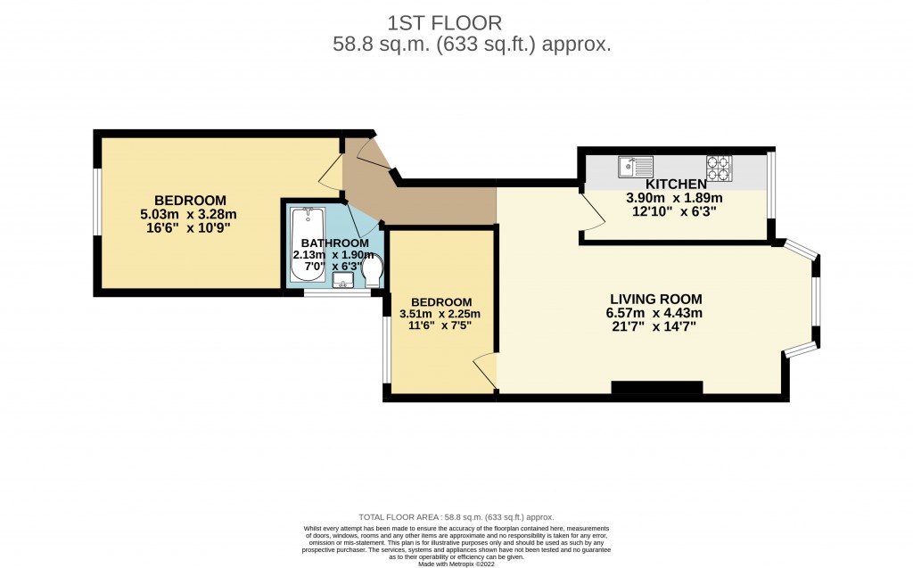 Floorplans For Tabley Road, Holloway, London