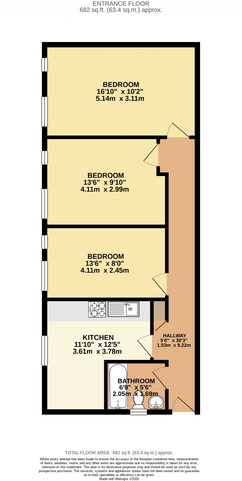 Floorplans For Kentish Town, Camden, London