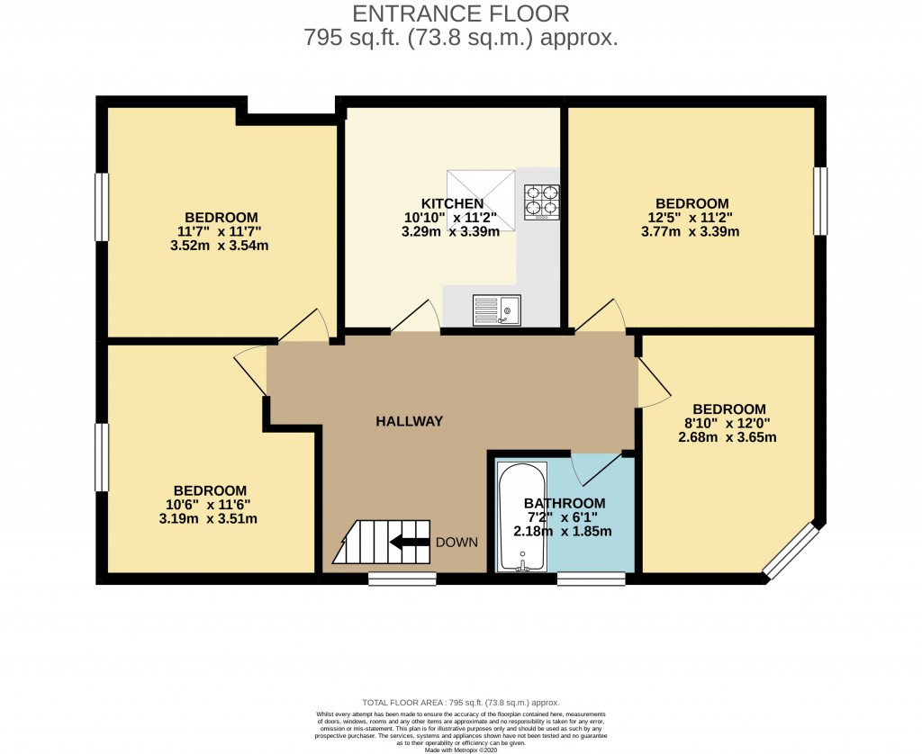 Floorplans For Camden Road, Camden, London