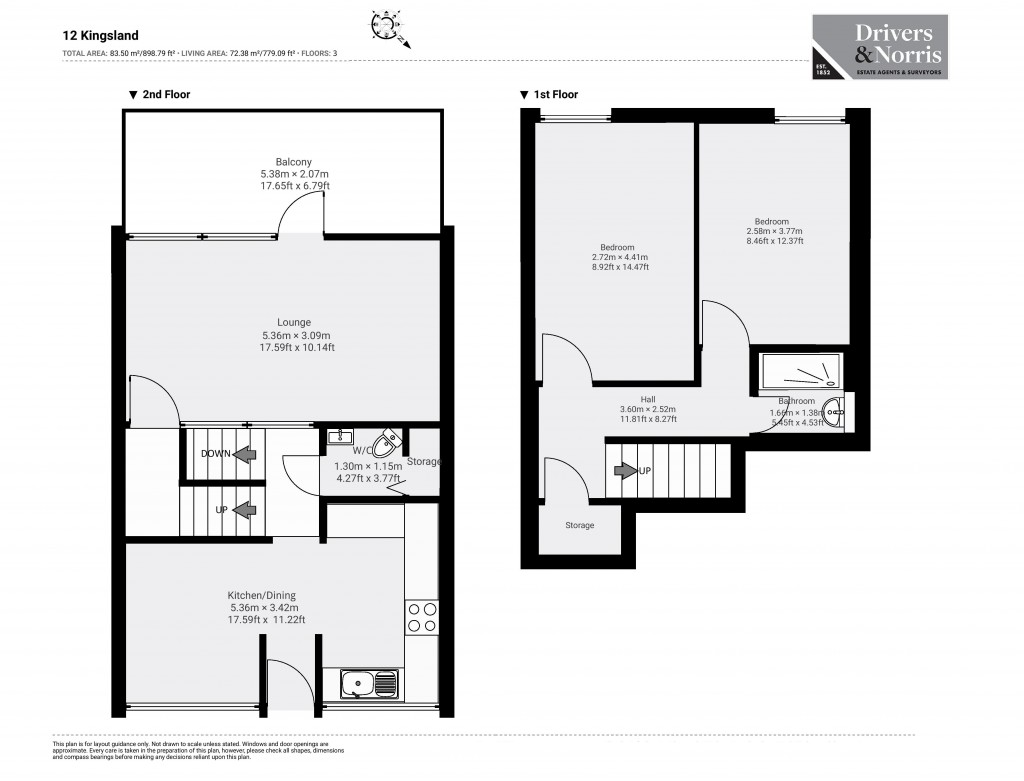 Floorplans For Broxwood Way, Primrose Hill, London