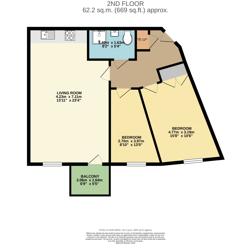 Floorplans For Eden Grove, Holloway, London