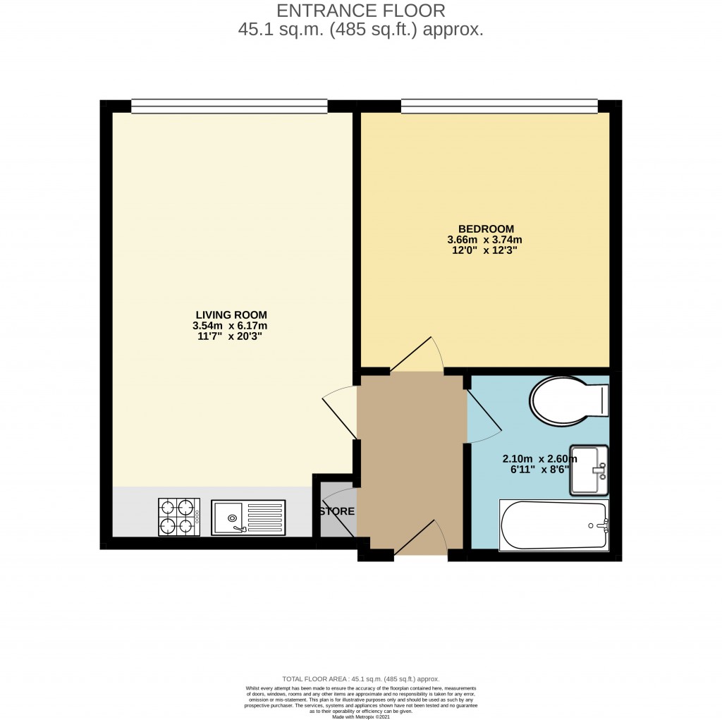 Floorplans For Axminster Road, Holloway, London