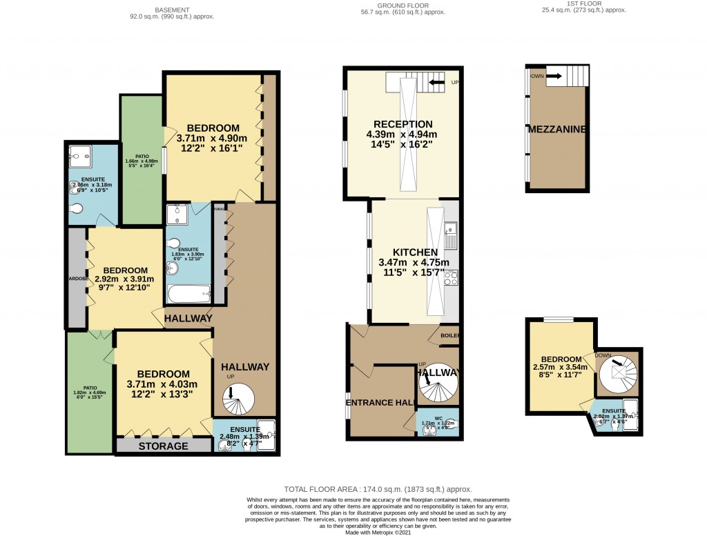 Floorplans For Aldridge Road Villas, Westbourne Park, London
