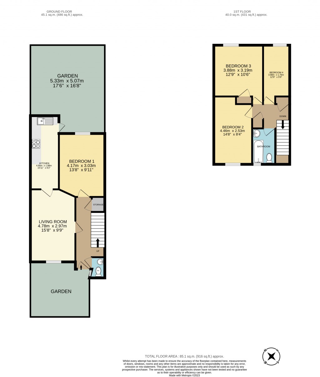 Floorplans For Islington, London