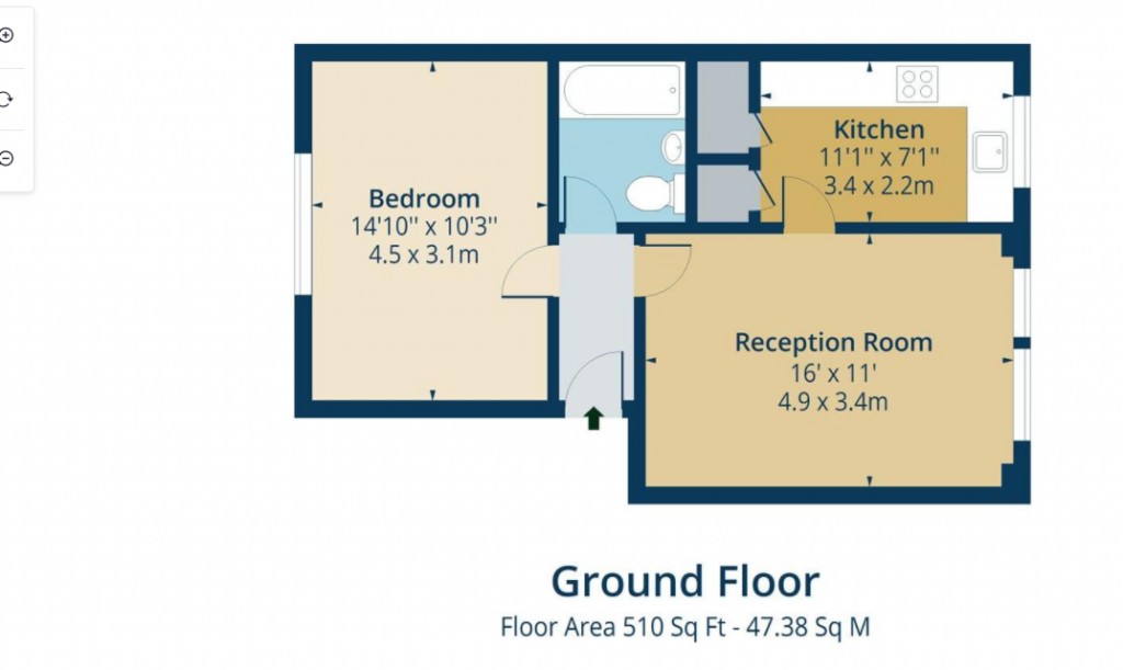 Floorplans For Northfield Road, Stamford Hill, London