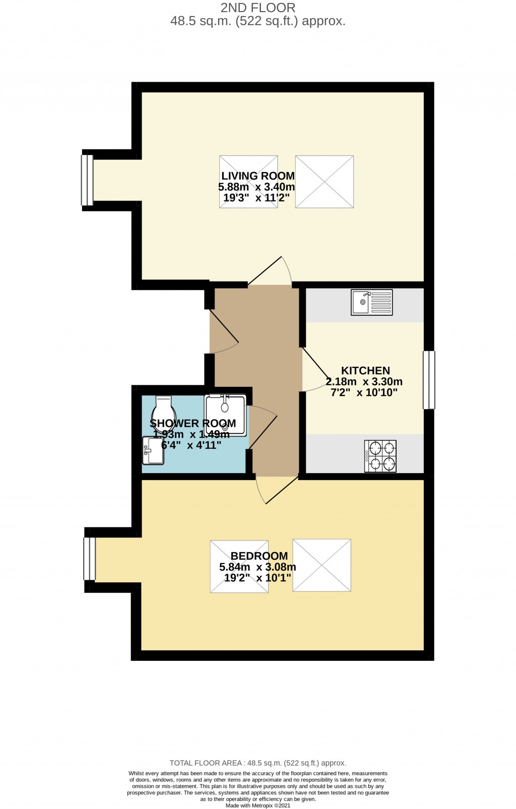 Floorplans For Camden Road, Holloway, London
