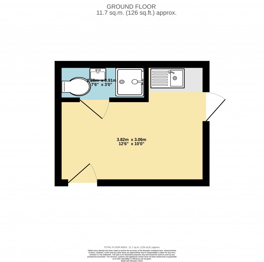 Floorplans For Fairbridge Road, Archway, London