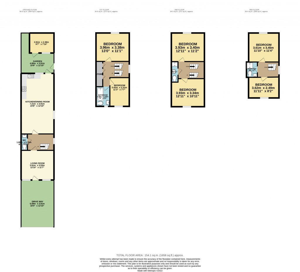 Floorplans For Islington, London