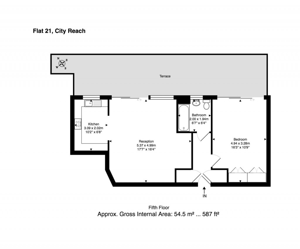 Floorplans For Dingley Road, City Road, London