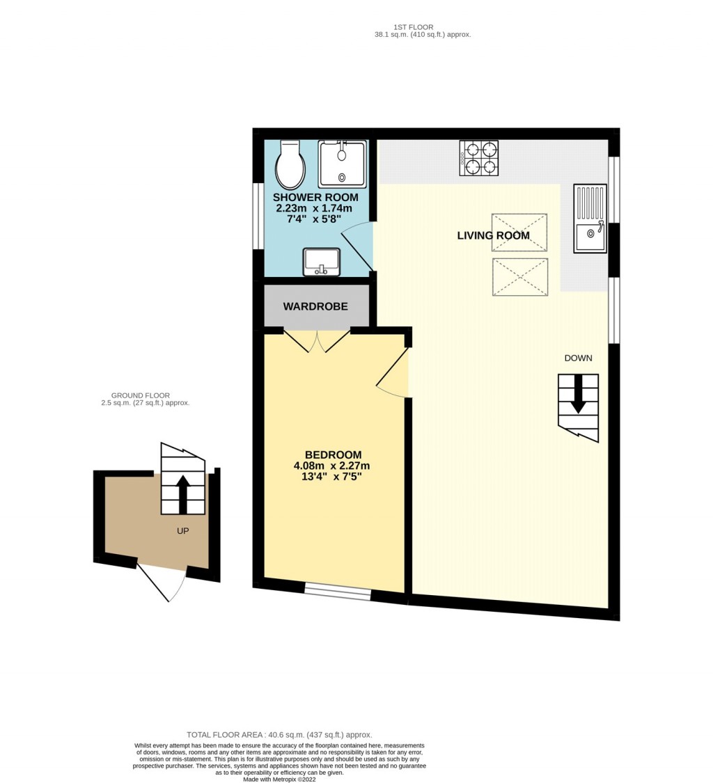 Floorplans For Kiver Road, Upper Holloway, London