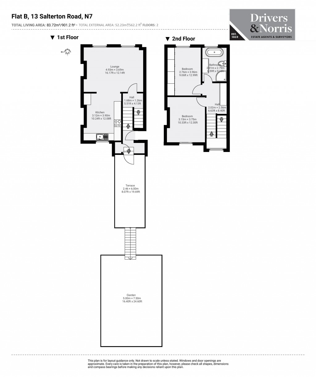 Floorplans For Holloway, London
