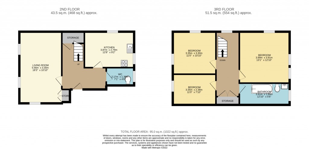 Floorplans For Parkhurst Rd, Islington, London