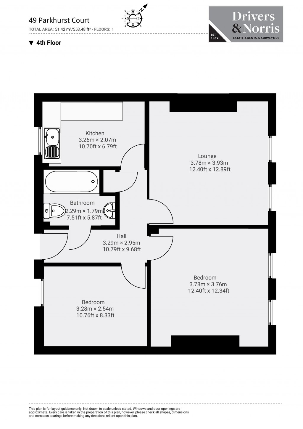 Floorplans For Warlters Road, London