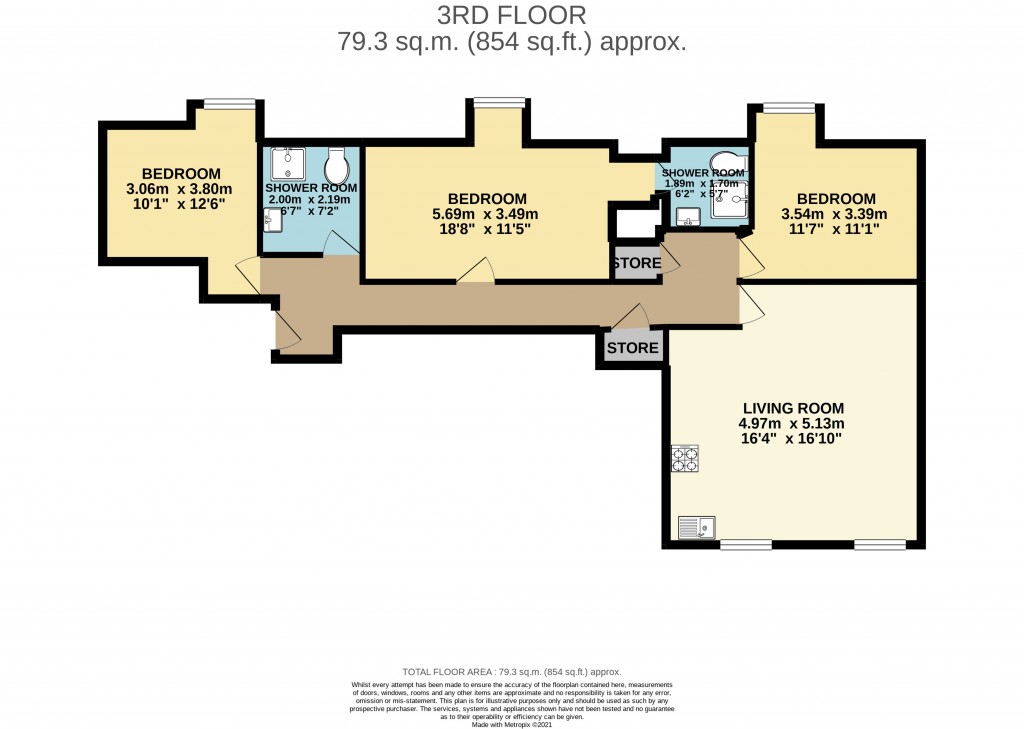 Floorplans For High Street, Willesden, London