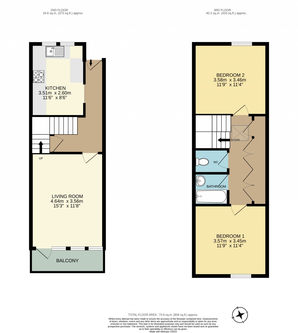 Floorplans For Islington, London