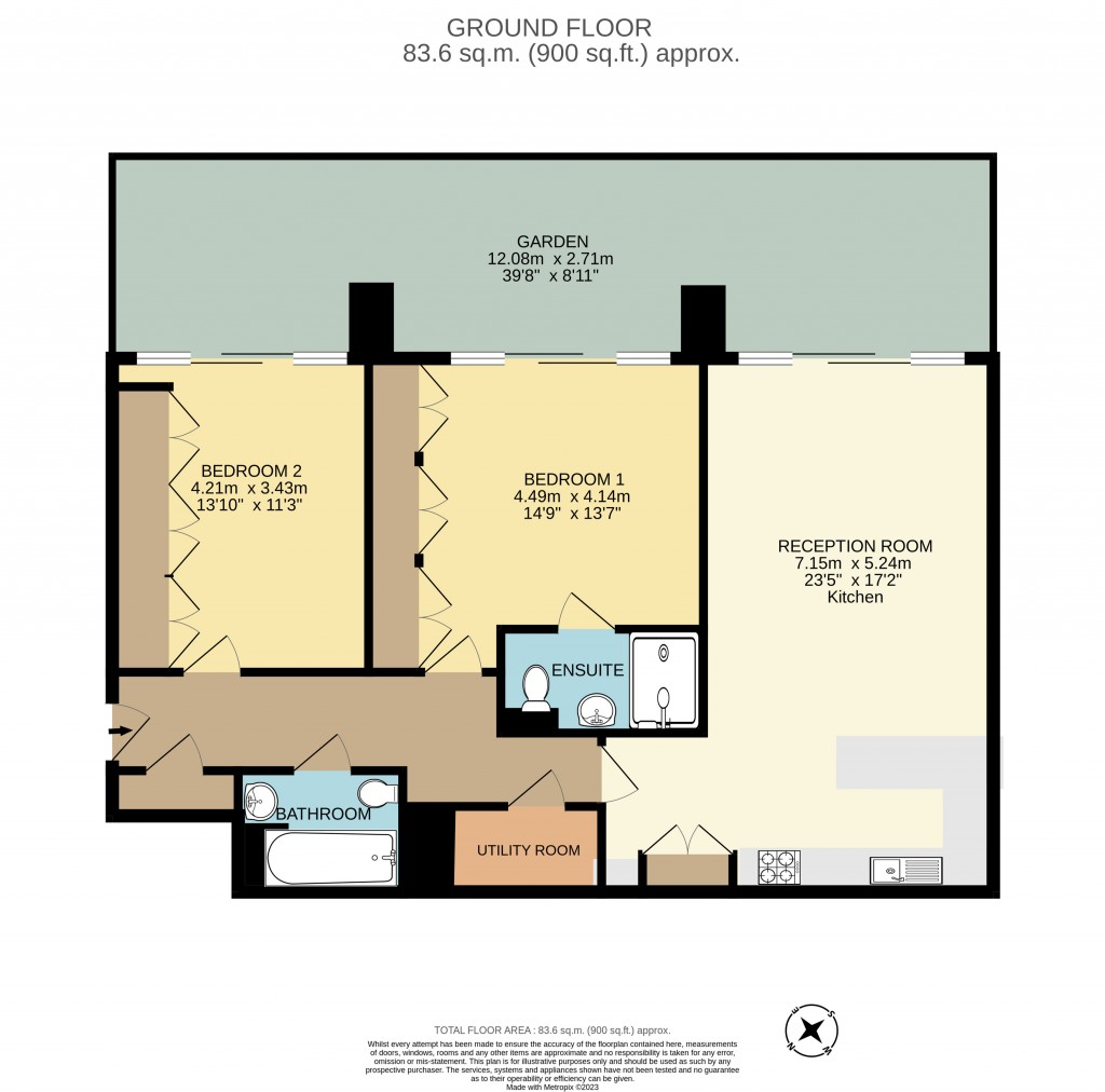 Floorplans For Highgate Road, Highgate, London