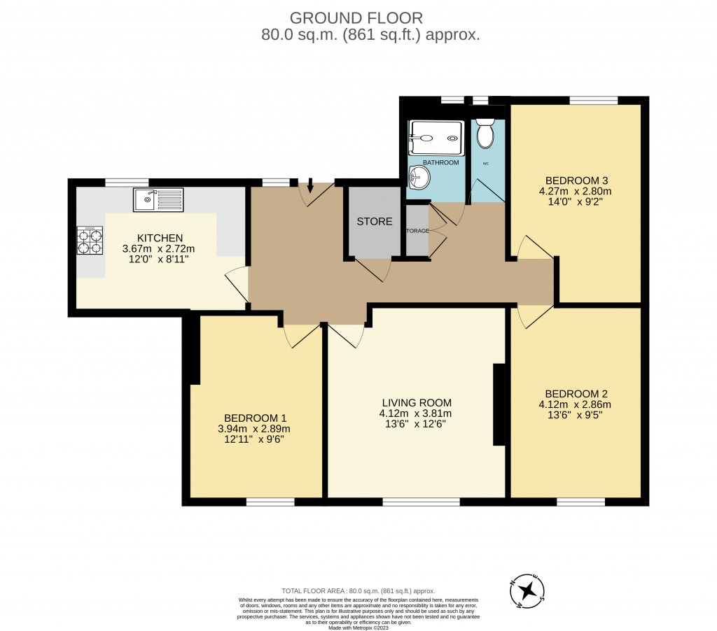 Floorplans For Tufnell Park, LONDON