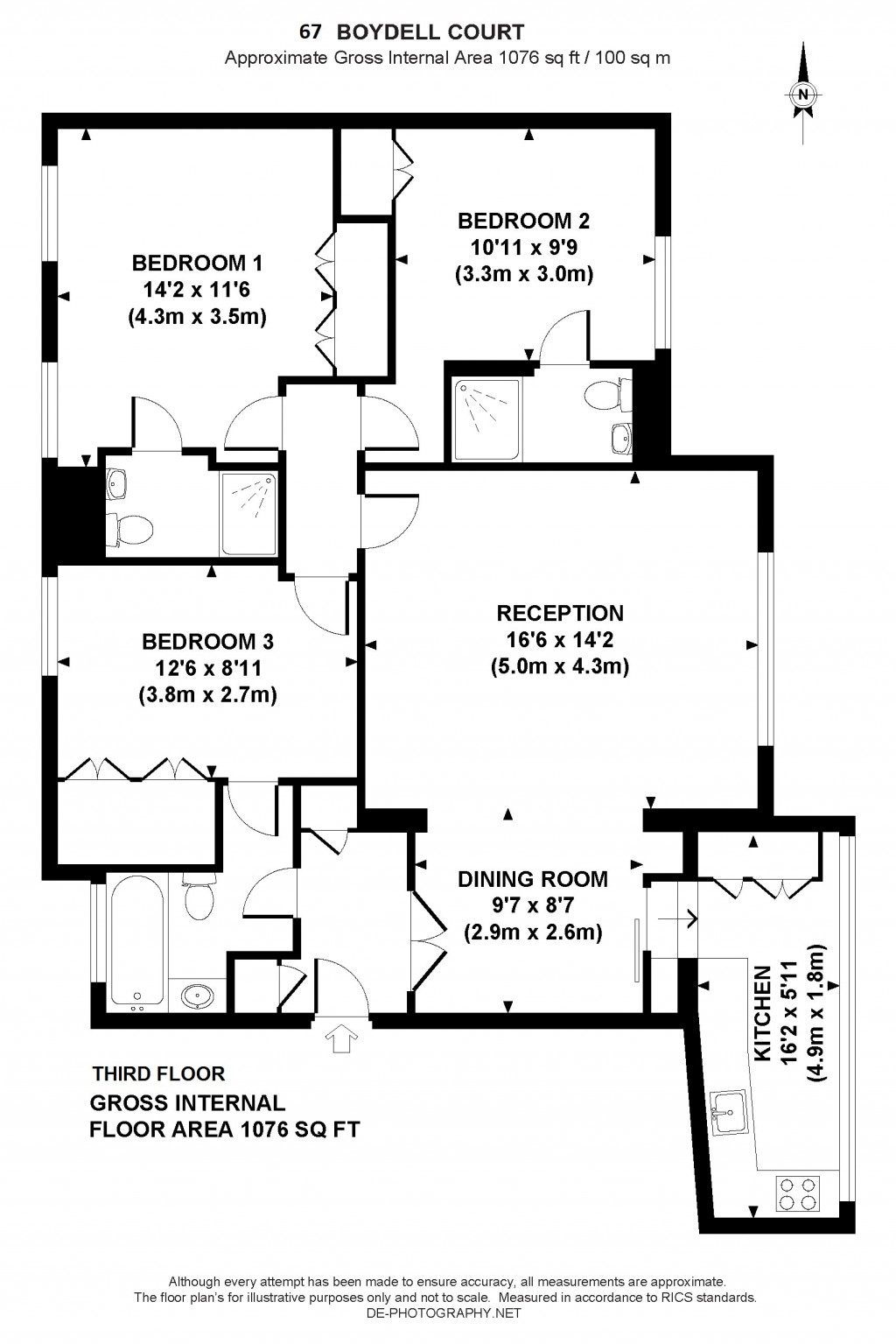 Floorplans For St Johns Wood Park, London