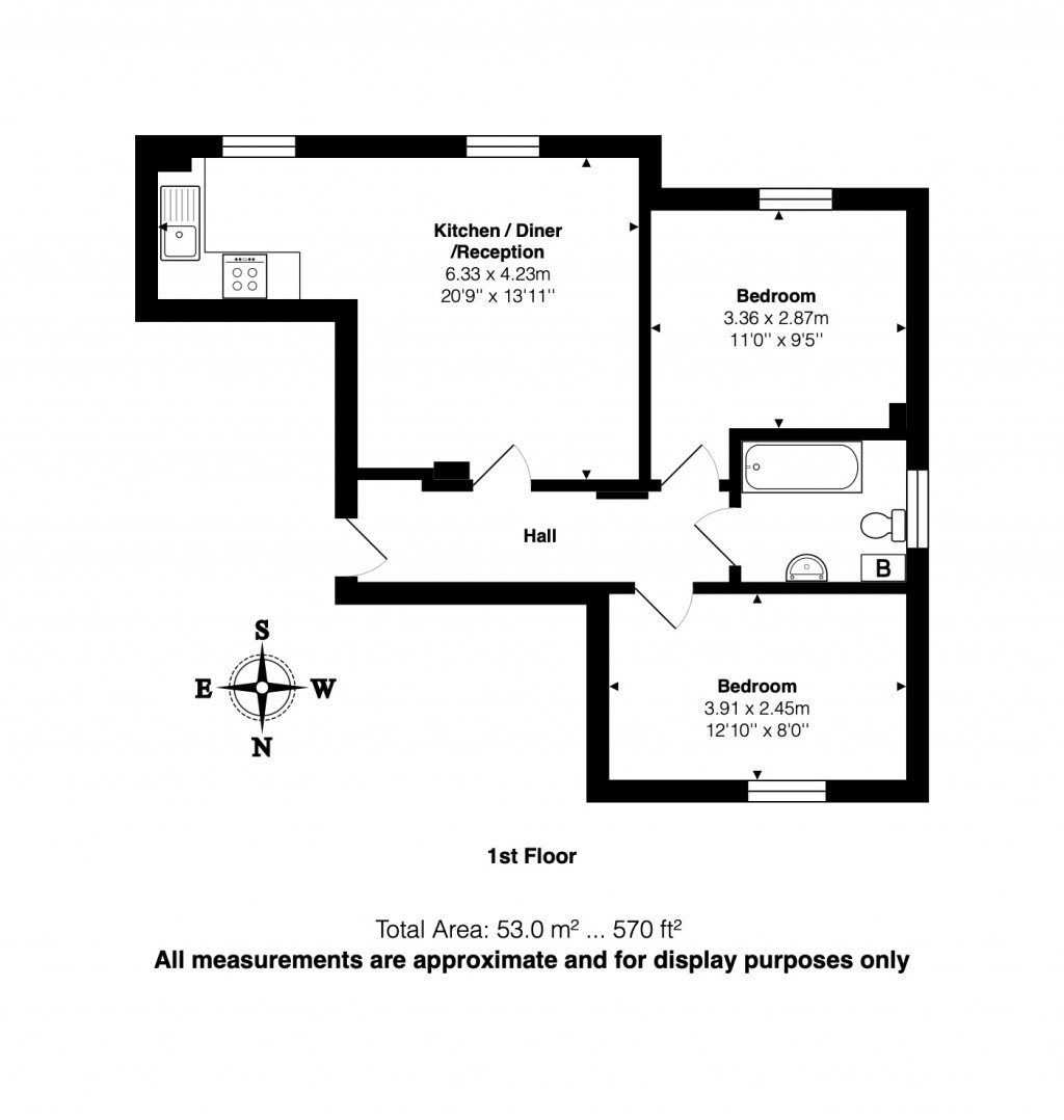 Floorplans For High Street, 73 High Street, Crouch End, London