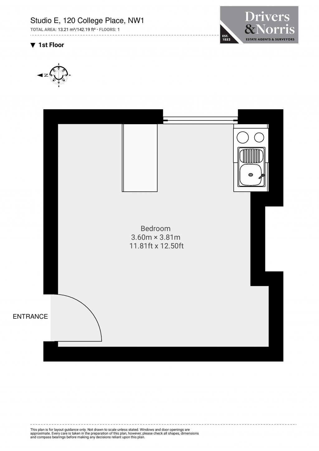 Floorplans For Camden, London