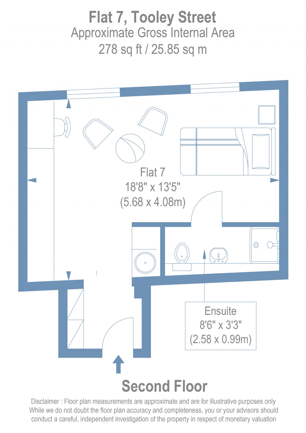 Floorplans For London Bridge, London
