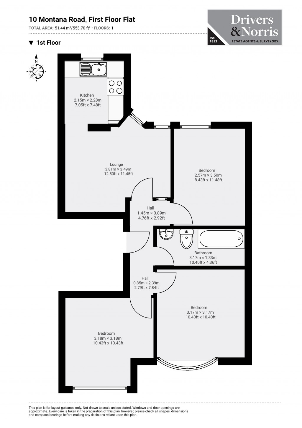 Floorplans For Tooting, London